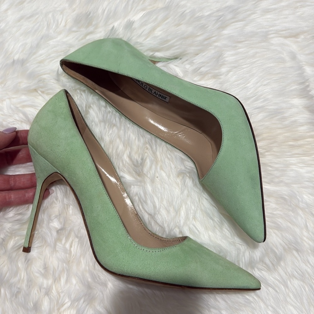 Manolo Blahnik BB pump 105 size 41.5EU - Picture 3 of 10